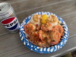 オアフ／ハワイ料理「Giovanni’s Shrimp Truck Haleiwa」